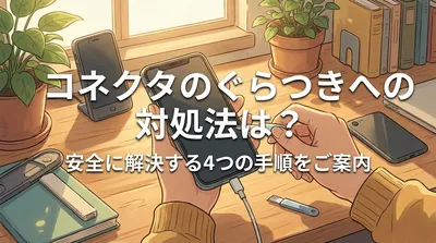 コネクタのぐらつきへの対処法は？安全に解決する4つの手順をご案内
